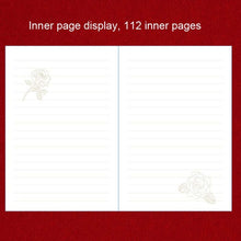 Load image into Gallery viewer, B6 PU Leather Retro Password Book With Lock Diary Hand Book, Blue, Purple, Wine Red, Brown, Green