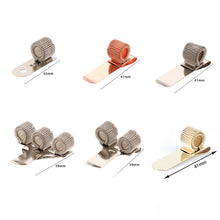 Load image into Gallery viewer, Doctors Nurse Uniform Pen Holder Clips Metal Pen Holder,Style: Horizontal Rose Gold, Single Hole Vertical, Single Hole Horizontal, Three Hole, Adhesive Rotatable, Strong Magnetic, Rivet, Horizontal Rose Gold
