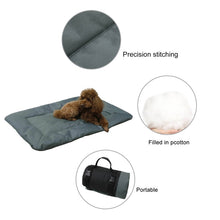 Load image into Gallery viewer, Outdoor Camping Foldable Pet Sleeping Pad 600D Oxford Cloth Waterproof Dog Pad, Sky Blue, Brown, Grey