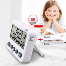 Load image into Gallery viewer, YS-218 Digital Timer 99-Hour Positive Countdown Reminder, Style:, No Vibration, With Vibration