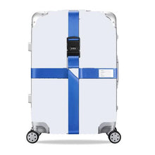 Load image into Gallery viewer, Luggage Reinforcement Straps Fixed Protective Rope With Combination Lock, Red, Blue, Black, Khaki, Purple, Orange, Customs Lock Red, Customs Lock Blue, Customs Lock Black, Customs Lock Khaki, Rainbow