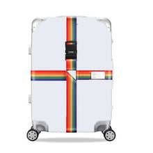 Load image into Gallery viewer, Luggage Reinforcement Straps Fixed Protective Rope With Combination Lock, Red, Blue, Black, Khaki, Purple, Orange, Customs Lock Red, Customs Lock Blue, Customs Lock Black, Customs Lock Khaki, Rainbow
