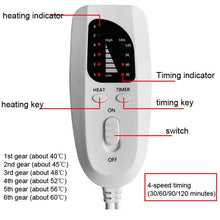 Load image into Gallery viewer, 60W  Electric Feet Warmer For Women Men Pad Heating Blanket, UK Plug 240V, EU Plug 230V, US Plug 120V, AU Plug 240V