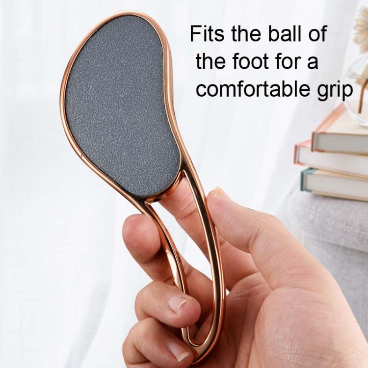 Exfoliating Foot Grinder Heel Foot Rub, Frosted-Blue, Frosted-Golden