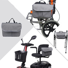 Load image into Gallery viewer, MTP-682 Hanging Wheelchair Storage Bag Rehabilitation Walking Bike Storage Bag, MTP-682 Black, MTP-682 Grey