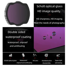 Load image into Gallery viewer, JSR  Adjustable Filter For DJI Avata,Style:, MCUV, CPL, ND8, ND16, ND32, ND64, ND8PL, ND16PL, ND32PL, ND64PL, Night, Star, CPL ND8 ND16, ND8 ND16 ND32, 4 In1 NDPL, 6 In1 UV CPL ND8/16/32/64, 8 In 1 CPL ND8/16/32/64 Night 8PL 16PL