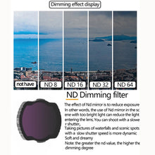 Load image into Gallery viewer, JSR  Adjustable Filter For DJI Avata,Style:, MCUV, CPL, ND8, ND16, ND32, ND64, ND8PL, ND16PL, ND32PL, ND64PL, Night, Star, CPL ND8 ND16, ND8 ND16 ND32, 4 In1 NDPL, 6 In1 UV CPL ND8/16/32/64, 8 In 1 CPL ND8/16/32/64 Night 8PL 16PL