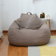 Load image into Gallery viewer, Lazy Sofa Bean Bag Chair Fabric Cover, Large