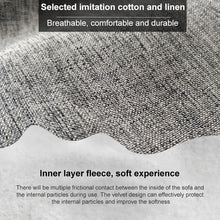 Load image into Gallery viewer, Lazy Sofa Bean Bag Chair Fabric Cover, Large