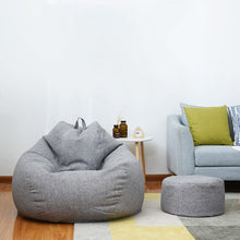 Load image into Gallery viewer, Lazy Sofa Bean Bag Chair Fabric Cover, Large