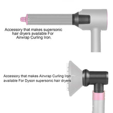 Load image into Gallery viewer, For Dyson Hair Dryer Curling Iron Accessories, Hair Dryer Adapter, 1pair Long Barrels Rose Red, 1pair Long Barrels +2 Adapters Rose Red, 1pair Long Barrels +1 Adapter  Rose Red, Hair Curling Adapter