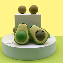 Load image into Gallery viewer, Catnip Balls And Avocado Teasing Cat Teeth Cleaning Toy, Mint Ball, Gall Fruit