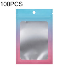 Load image into Gallery viewer, 100PCS Aluminum Foil Ziplock Bag Jewelry Data Cable Sealed Packaging Bag, Size:
