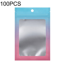 Load image into Gallery viewer, 100PCS Aluminum Foil Ziplock Bag Jewelry Data Cable Sealed Packaging Bag, Size: