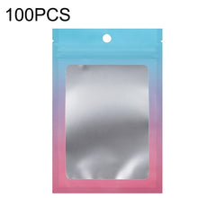 Load image into Gallery viewer, 100PCS Aluminum Foil Ziplock Bag Jewelry Data Cable Sealed Packaging Bag, Size: