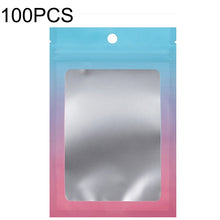 Load image into Gallery viewer, 100PCS Aluminum Foil Ziplock Bag Jewelry Data Cable Sealed Packaging Bag, Size: