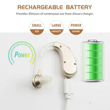 Load image into Gallery viewer, Hearing Aid Audiphones Sound Amplifier, EU Plug, US Plug