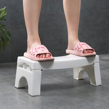 Load image into Gallery viewer, Non-slip Toilet Foot Stool Folding Children Potty Footstool Professional Toilet Auxiliary Stool, Non-slip Toilet