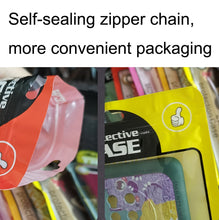 Load image into Gallery viewer, 100PCS Phone Case Plastic Self-Sealing Pearl Packaging Bags, Size: