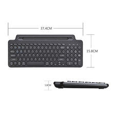 Load image into Gallery viewer, 2.4G Bluetooth Wireless Keyboard With Card Slot Bracket, With Touchpad, No Touchpad