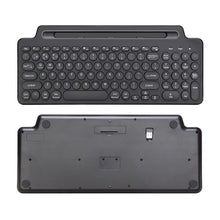 Load image into Gallery viewer, 2.4G Bluetooth Wireless Keyboard With Card Slot Bracket, With Touchpad, No Touchpad