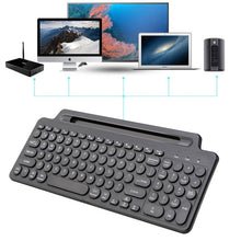 Load image into Gallery viewer, 2.4G Bluetooth Wireless Keyboard With Card Slot Bracket, With Touchpad, No Touchpad