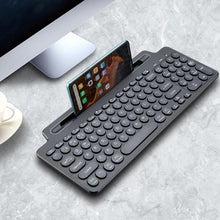 Load image into Gallery viewer, 2.4G Bluetooth Wireless Keyboard With Card Slot Bracket, With Touchpad, No Touchpad