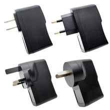 Load image into Gallery viewer, 2PCS 220V To 12V Power Converter Car Power Adapter, US Plug, EU Plug, UK Plug, AU Plug