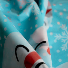 Load image into Gallery viewer, Christmas Halloween Party Event Decoration Tablecloth, Orange Pumpkin, Black Pumpkin, Black Ghost, Gray Bat, Green Pumpkin, Purple Spider, Red Snowman, Geometry, Blue Snowman, Green Biscuits