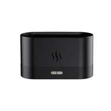 Load image into Gallery viewer, 7 Color Flame Aromatherapy Machine Home Office Desk Air Humidifier, 7 Color(Black), 7 Color (White)