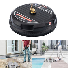 Load image into Gallery viewer, Round Floor Scrubber High Pressure Cleaner, Size:, 15 inch Plastic+2 Shots, 15 inch Stainless Steel+2 Shots