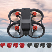 Load image into Gallery viewer, 4 PCS / Set Sunnylife AT-MD475 Dust-proof Waterproof Aluminum Alloy Motor Cover For DJI Avata, Red, Black