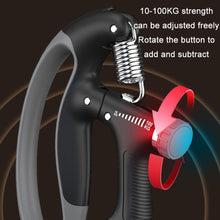 Load image into Gallery viewer, 10-100KG Adjustable Electronic Grip Arm Muscle Training