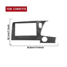 Load image into Gallery viewer, For Chevrolet Corvette C8 Right-Hand Drive Central Control Screen Frame Sticker, Right-Hand Drive