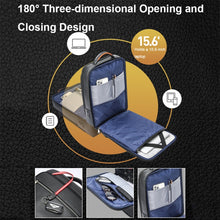 Load image into Gallery viewer, Bopai 61-121561 Multifunctional Anti-theft Laptop Business Backpack with USB Charging Hole, 61-121561