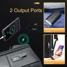 Load image into Gallery viewer, Bopai 61-121561 Multifunctional Anti-theft Laptop Business Backpack with USB Charging Hole, 61-121561