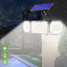 Load image into Gallery viewer, Solar Human Body Sensor Light LED Outdoor Waterproof Garden Light, Style:, Split 226LED, All In One 226LED