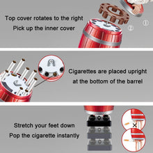 Load image into Gallery viewer, Wooden Barrels Automatic Ejection Cigarette Cases Spoof Toys, Strange Uncle, Santa Claus