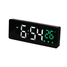Load image into Gallery viewer, 0715 Voice-activated LED Mute Date Temperature Display Electronic Clock, Black Surface Blue Light, Black Surface Green Light, Black Surface Red Light, White Shell Blue Light, White Shell Green Light, White Shell Red Light, Black Shell Blue Light       ...