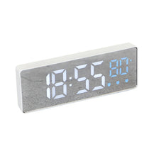 Load image into Gallery viewer, 0715 Voice-activated LED Mute Date Temperature Display Electronic Clock, Black Surface Blue Light, Black Surface Green Light, Black Surface Red Light, White Shell Blue Light, White Shell Green Light, White Shell Red Light, Black Shell Blue Light       ...