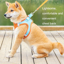 Load image into Gallery viewer, TM050 Pet Chest Strap Vest Type Breathable Reflective Traction Rope, XXXS, XXS, XS, S, M, L