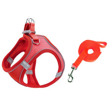 Load image into Gallery viewer, TM050 Pet Chest Strap Vest Type Breathable Reflective Traction Rope, XXXS, XXS, XS, S, M, L