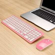 Load image into Gallery viewer, MLD-568 Office Gaming Mute Wireless Mouse Keyboard Set, MLD-568 Black, MLD-568 White, MLD-568 Blue, MLD-568 Pink