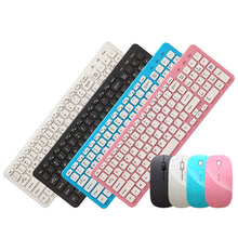 Load image into Gallery viewer, MLD-568 Office Gaming Mute Wireless Mouse Keyboard Set, MLD-568 Black, MLD-568 White, MLD-568 Blue, MLD-568 Pink