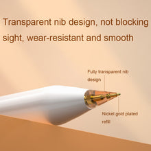 Load image into Gallery viewer, For Apple Pencil 1/2 2pcs Stylus Transparent Replacement Needle Nib, Spec:, Extended (Red), Extended (Blue), Extended (Green), Extended (Pink), Extended (Gray), Extended (Gold), Extended (Purple), Round (Red), Round (Blue), Round (Green), Round (Pink) ...
