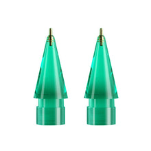 Load image into Gallery viewer, For Apple Pencil 1/2 2pcs Stylus Transparent Replacement Needle Nib, Spec:, Extended (Red), Extended (Blue), Extended (Green), Extended (Pink), Extended (Gray), Extended (Gold), Extended (Purple), Round (Red), Round (Blue), Round (Green), Round (Pink) ...