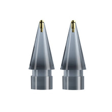 Load image into Gallery viewer, For Apple Pencil 1/2 2pcs Stylus Transparent Replacement Needle Nib, Spec:, Extended (Red), Extended (Blue), Extended (Green), Extended (Pink), Extended (Gray), Extended (Gold), Extended (Purple), Round (Red), Round (Blue), Round (Green), Round (Pink) ...