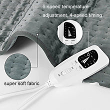 Load image into Gallery viewer, Home Physiotherapy Heating Pad Electric Heating Blanket, Size: 60x30cm, Plug Type:, 60x30cm,EU Plug, 60x30cm,US Plug, 60x30cm,AU Plug, 60x30cm,UK Plug