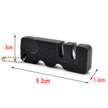 Load image into Gallery viewer, 4 PCS Outdoor Knife Sharpener Speeder Mini Knife Sharpener, 4 PCS Black