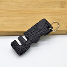 Load image into Gallery viewer, 4 PCS Outdoor Knife Sharpener Speeder Mini Knife Sharpener, 4 PCS Black